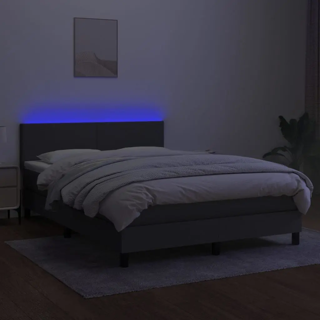 Queen Size Box Spring Bed with Pocket Spring Mattress