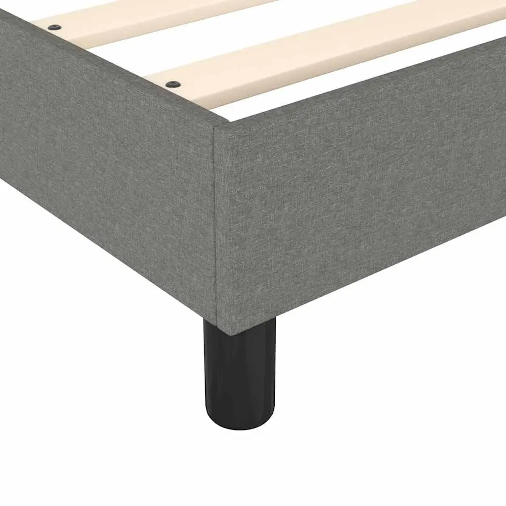 Queen Size Box Spring Bed with Adjustable LED Headboard