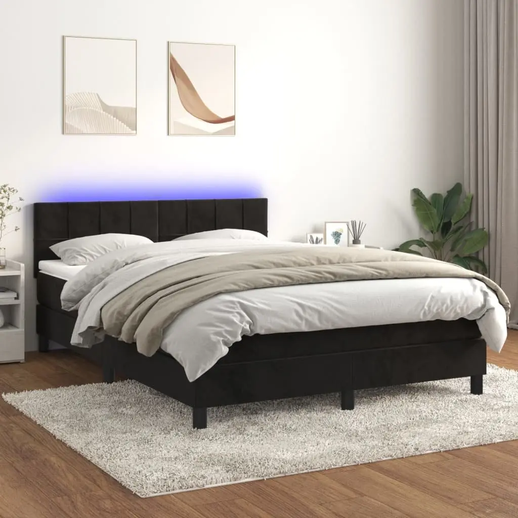 Queen Box Spring Bed with Durable Pocket Spring Mattress