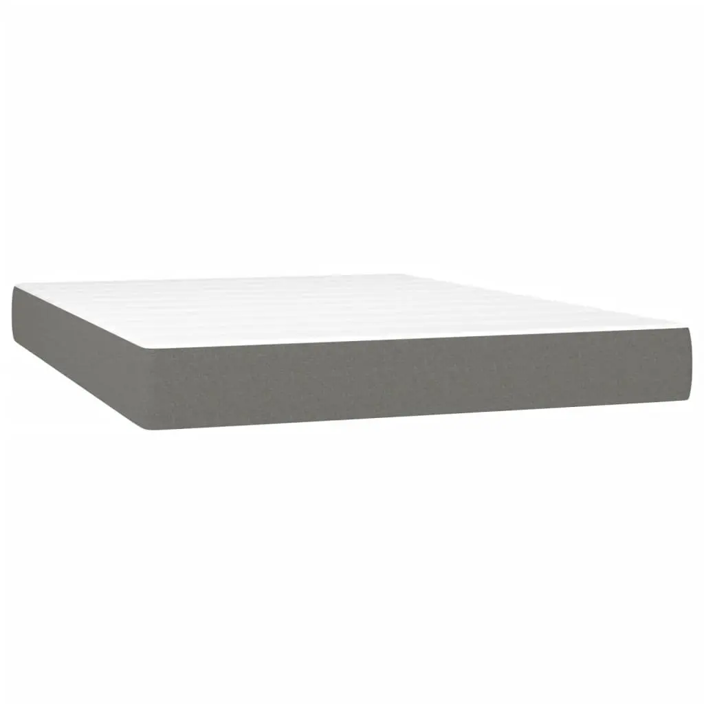 Queen Size Box Spring Bed with Durable Pocket Spring Mattress