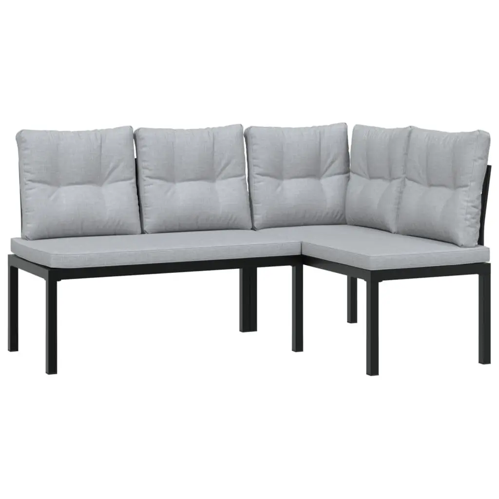 3-Piece Garden Bench Set for Outdoor Comfort