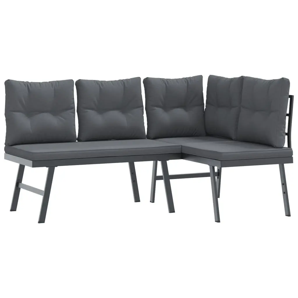 5-Piece Garden Bench Set for Outdoor Spaces