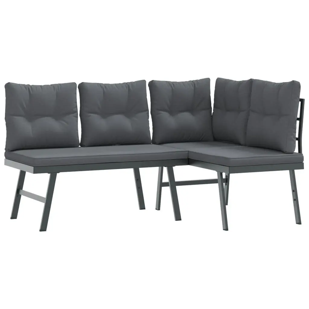 Garden Bench Set for Outdoor Relaxation