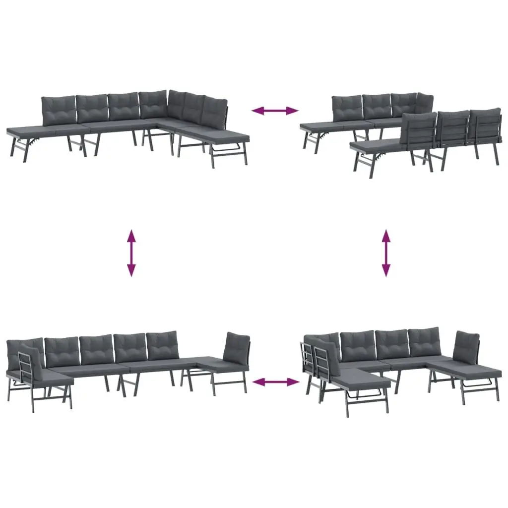 Garden Bench Set for Outdoor Relaxation