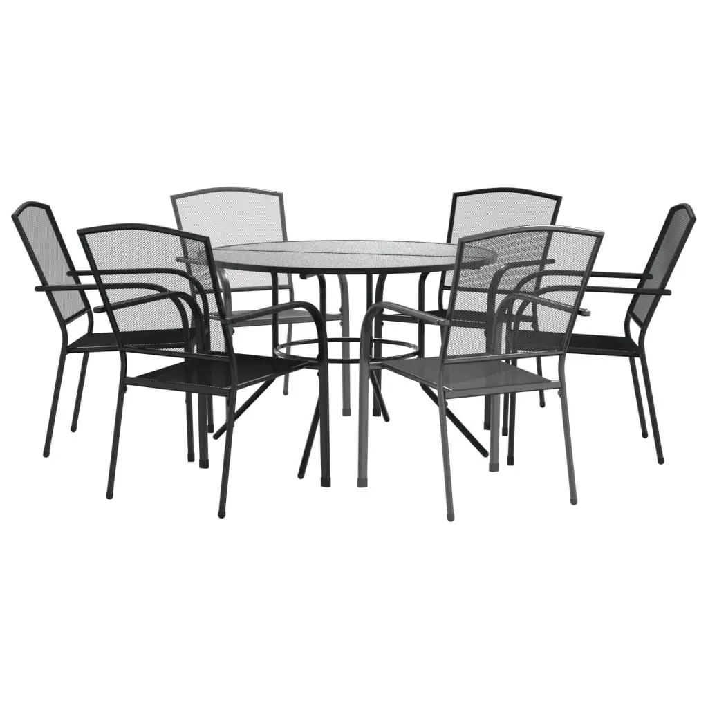 Stackable Garden Chair Set for Outdoor Dining