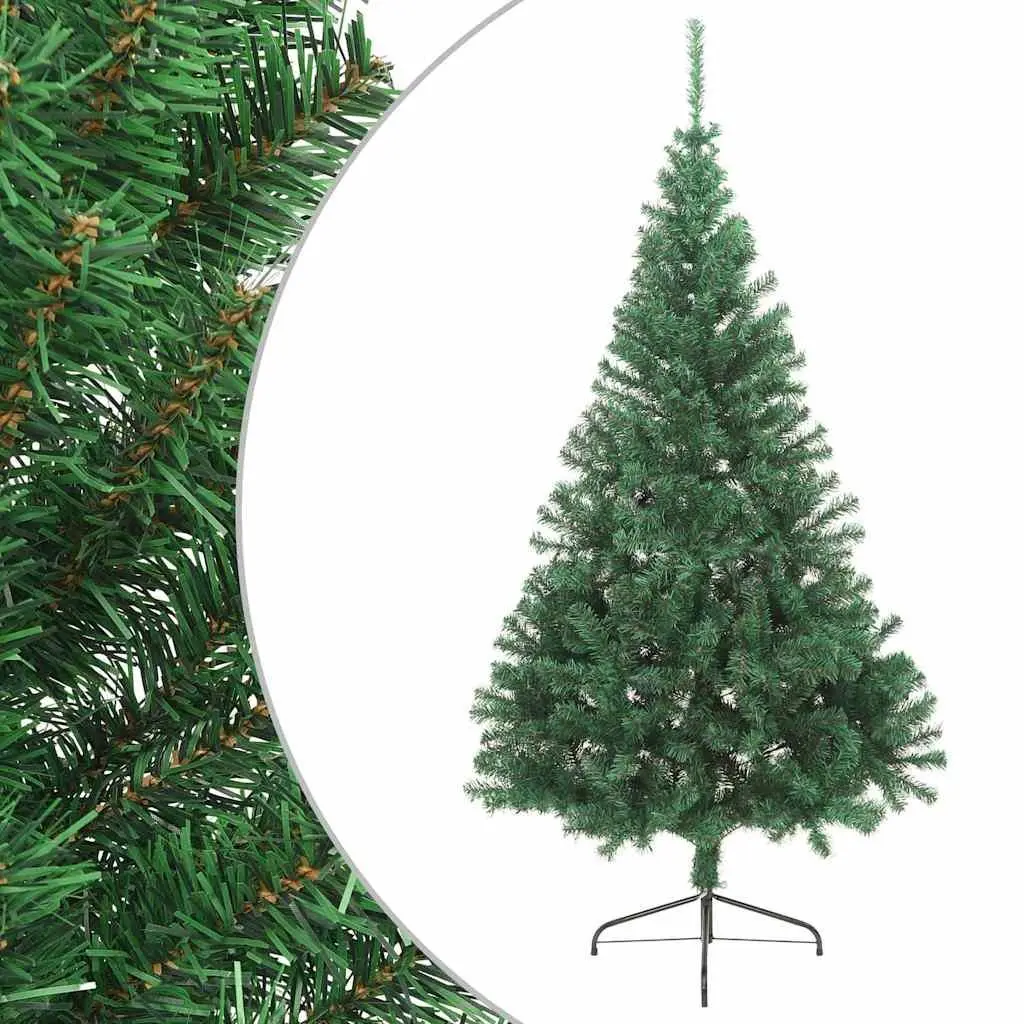 Artificial Half Christmas Tree PVC 240cm Green