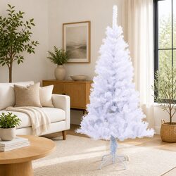 120cm White Artificial Christmas Tree with 230 Branch Tips