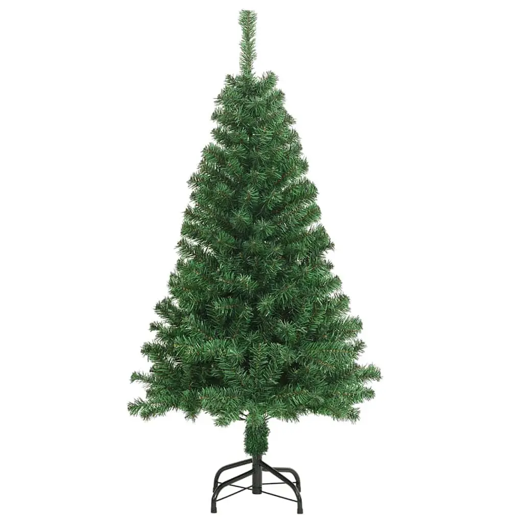 120cm Green PVC Artificial Christmas Tree with Thick Branches