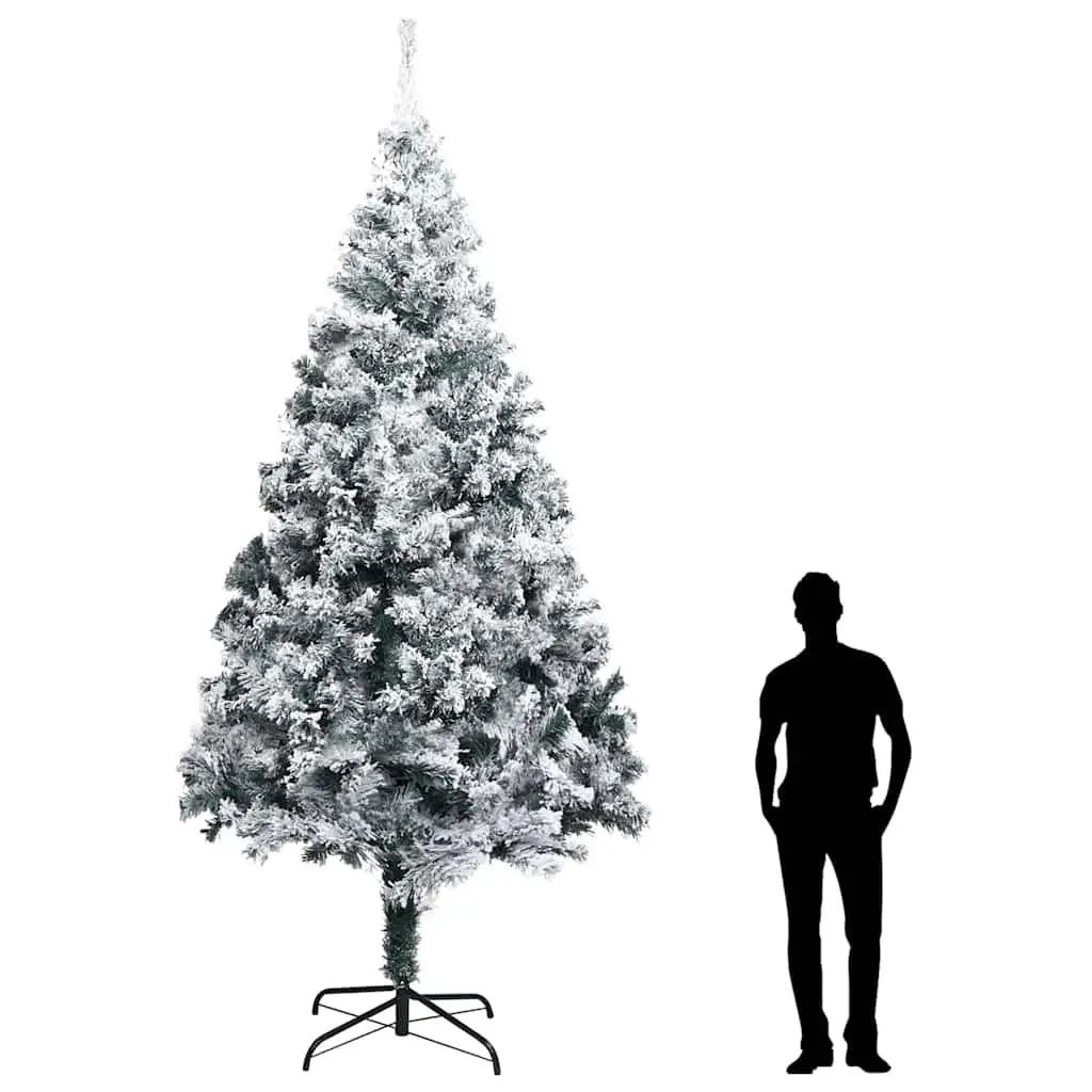 400cm Green Flocked Snow Artificial Christmas Tree