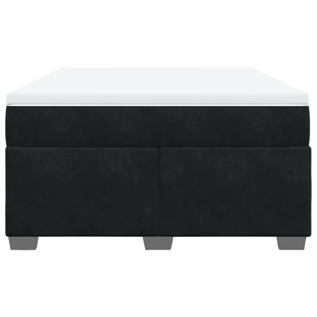 Queen Box Spring Bed with Pocket Sprung Mattress