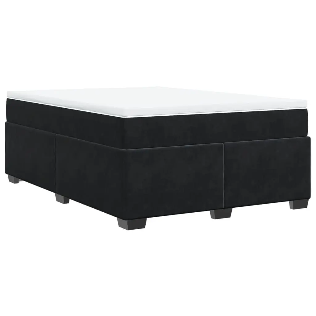 Queen Box Spring Bed with Pocket Sprung Mattress