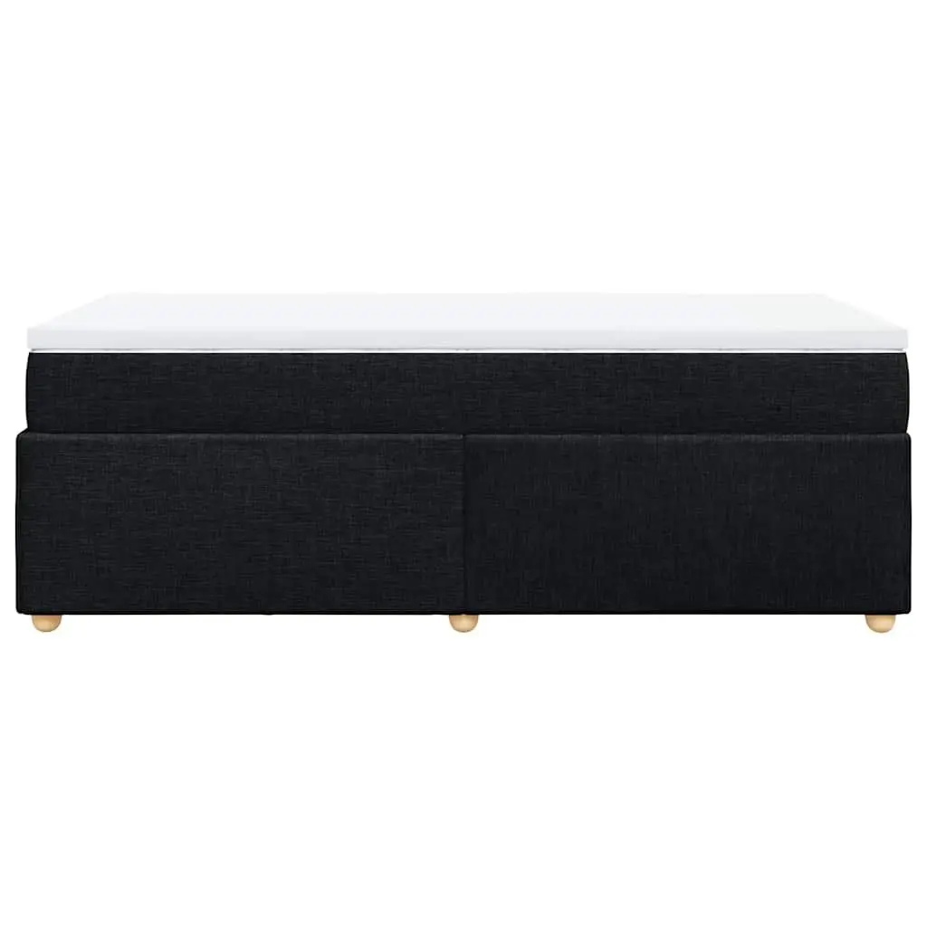 King Single Box Spring Bed with Pocket Mattress Topper