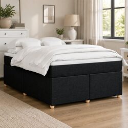 Superior Double Box Spring Bed with Pocket Spring Mattress