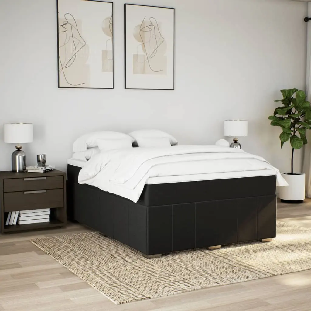 Queen Size Box Spring Bed with Pocket Spring Mattress