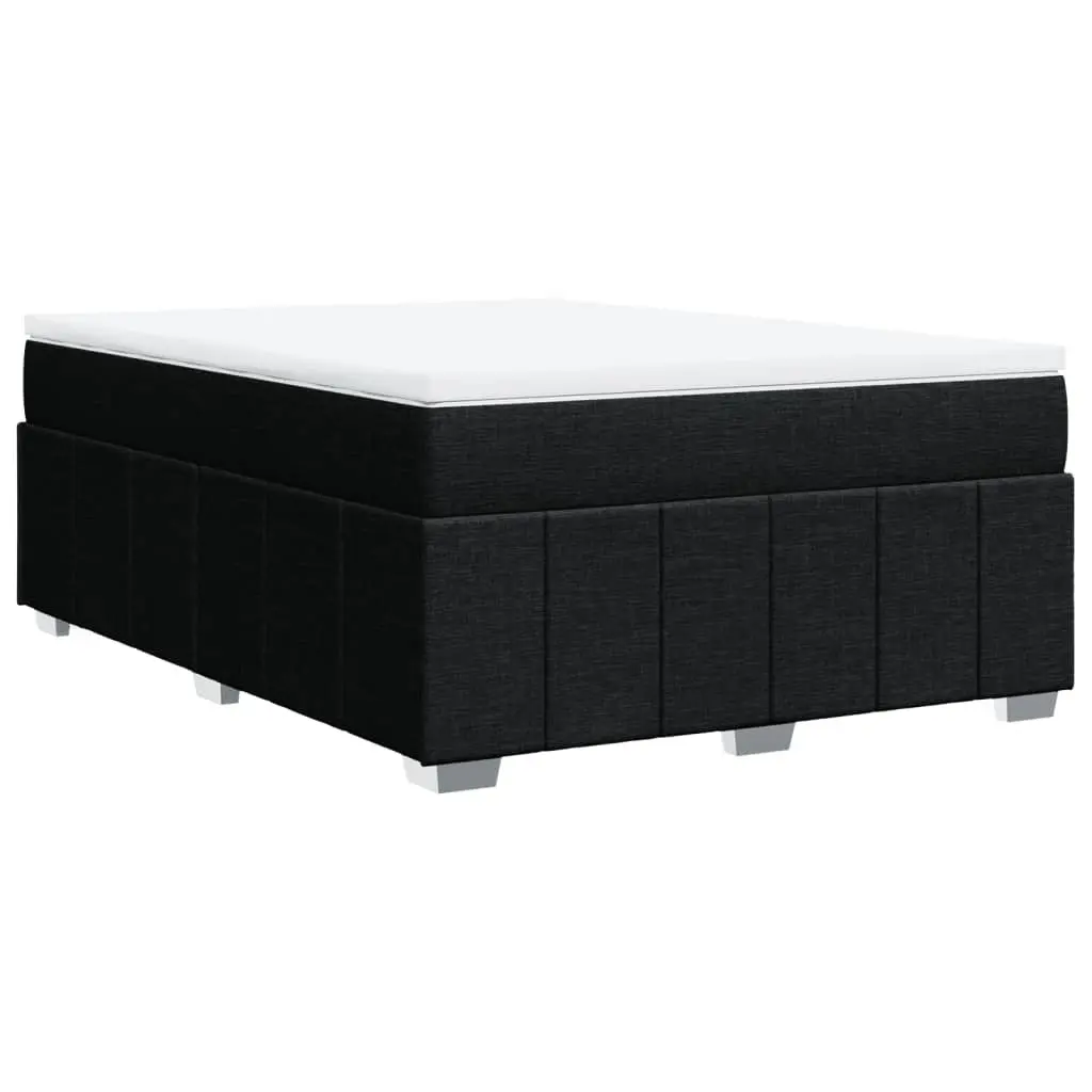 Queen Size Box Spring Bed with Pocket Spring Mattress