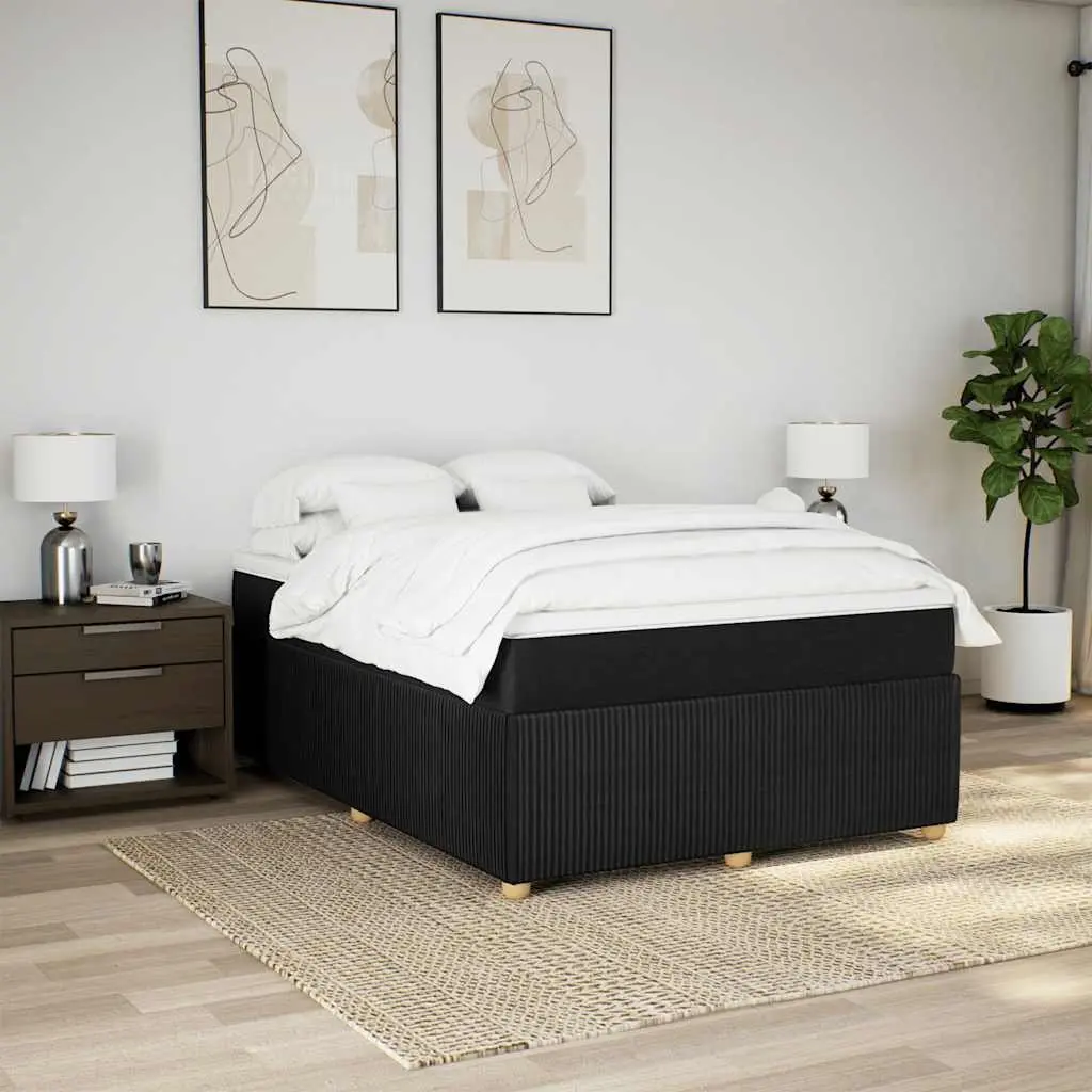 Double Box Spring Bed with Pocket Spring Mattress