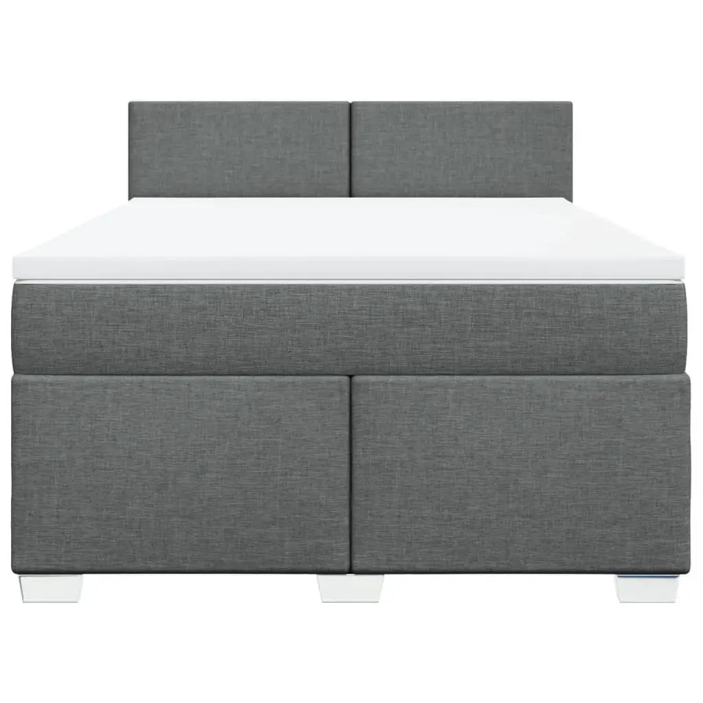 Queen Box Spring Bed with Pocket Spring Mattress