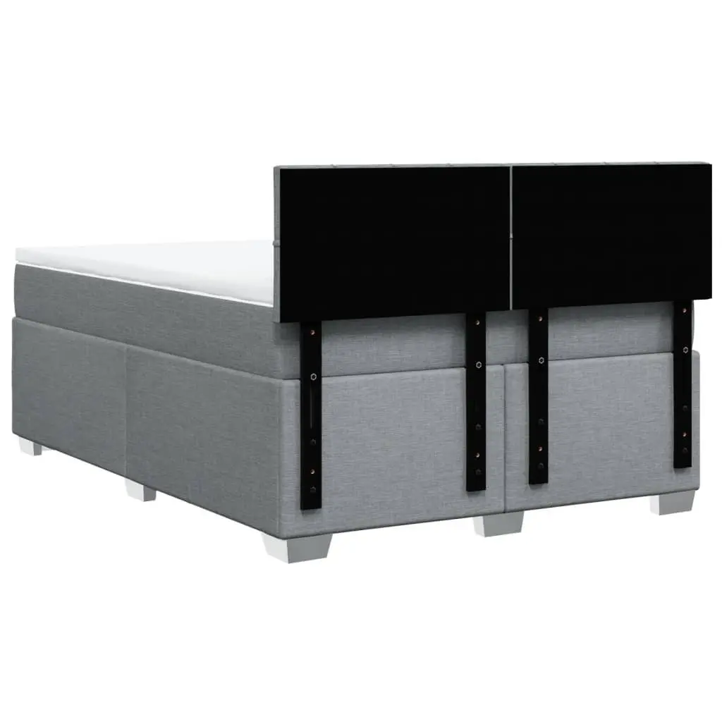 Queen Box Spring Bed with Pocket Spring Mattress