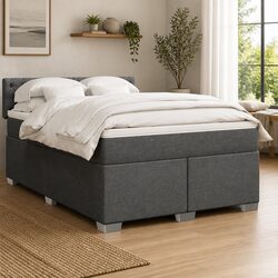 Robust Queen Box Spring Bed with Pocket Sprung Mattress