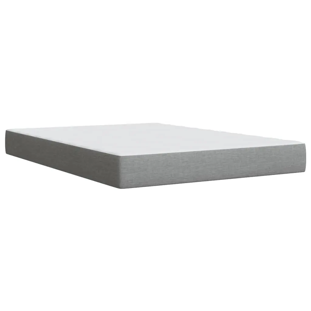 Queen Box Spring Bed with Pocket Mattress