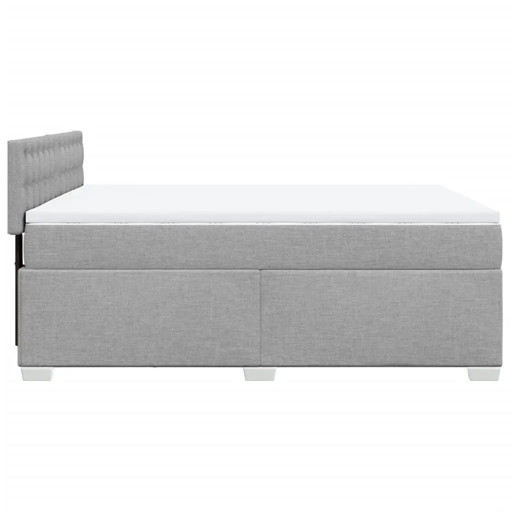 Queen Box Spring Bed with Pocket Mattress