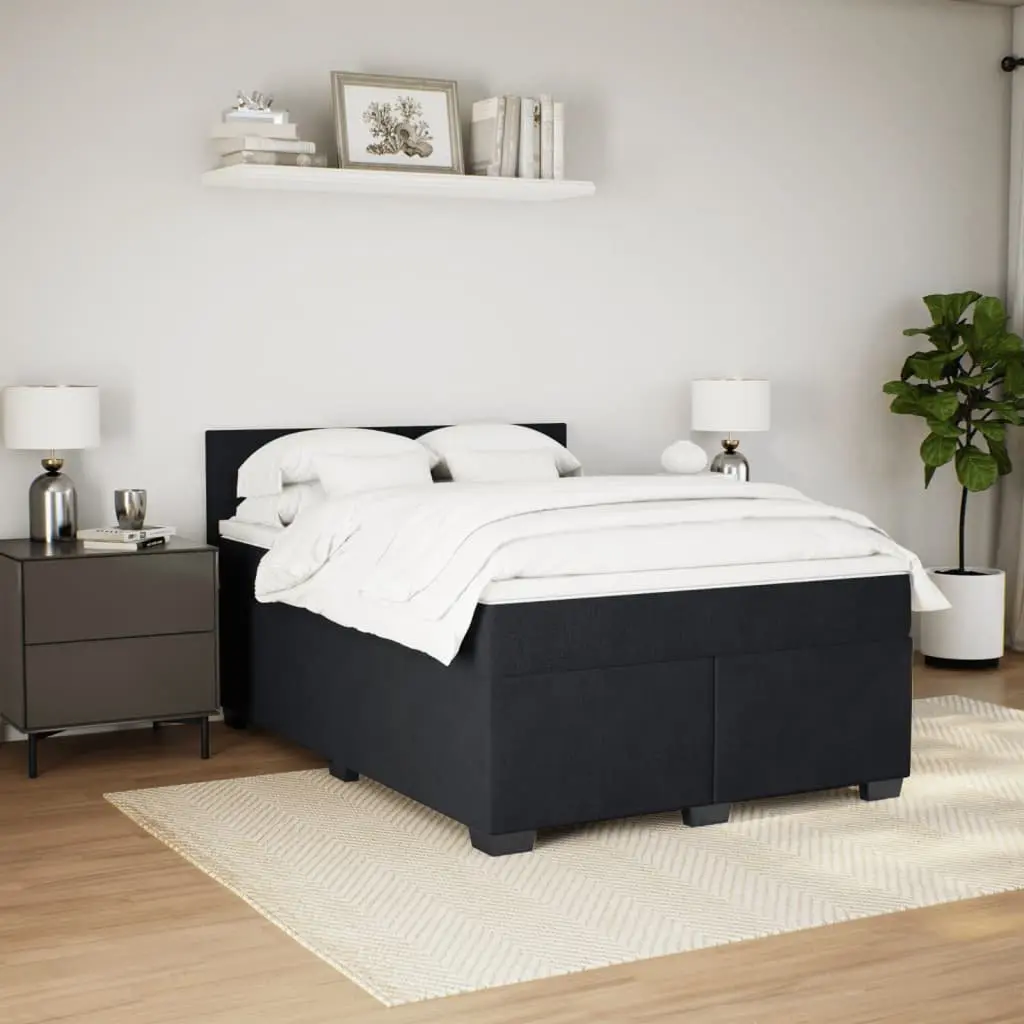 Double Box Spring Bed with Pocket Spring Mattress