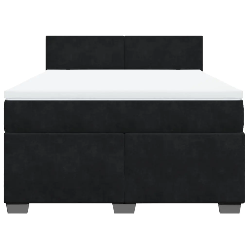 Double Box Spring Bed with Pocket Spring Mattress