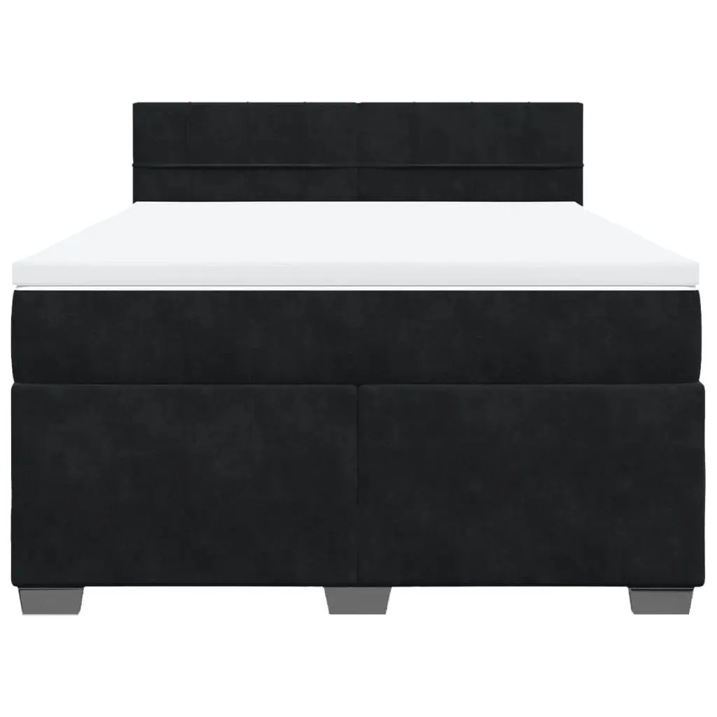 Double Box Spring Bed with Pocket Spring Mattress