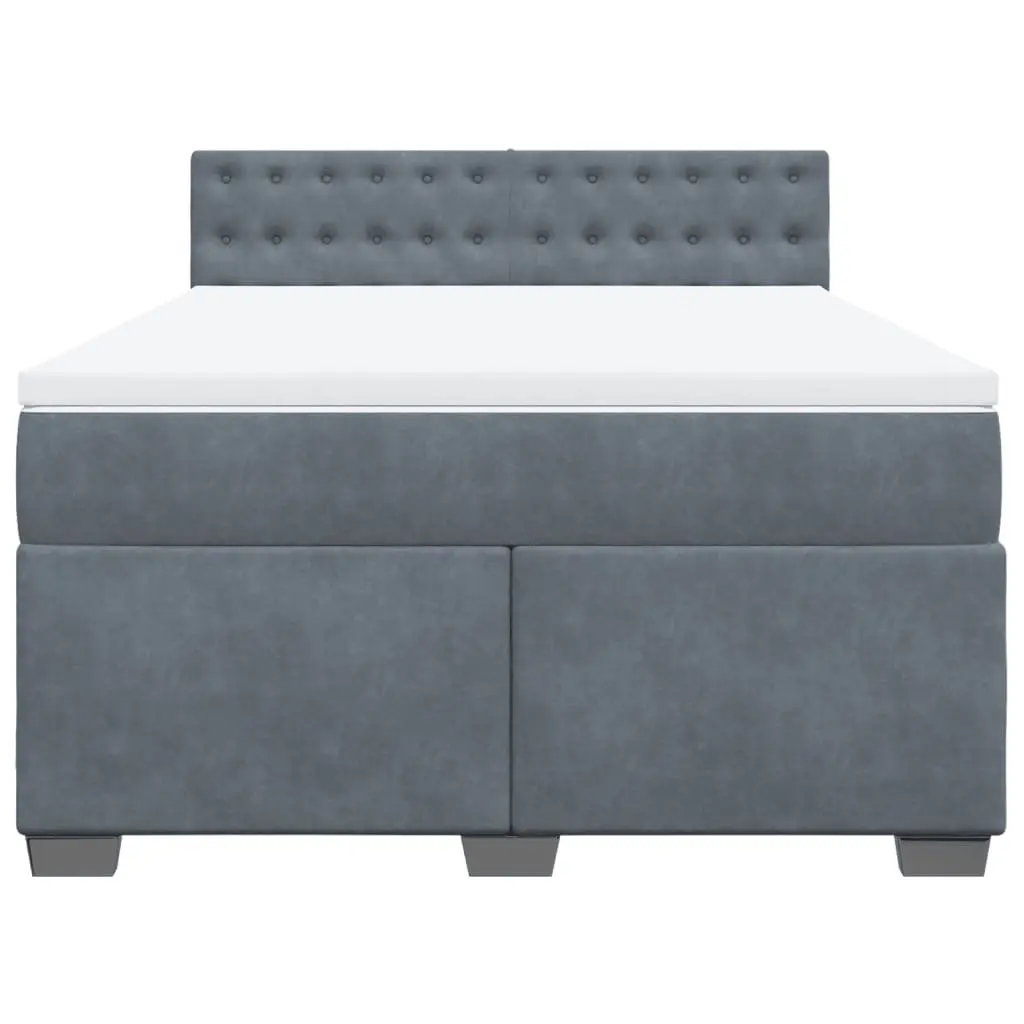 Box Spring Bed with Pocket Spring Mattress