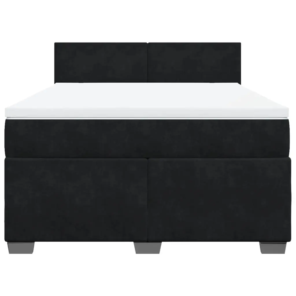 Queen Box Spring Bed with Pocket Spring Mattress
