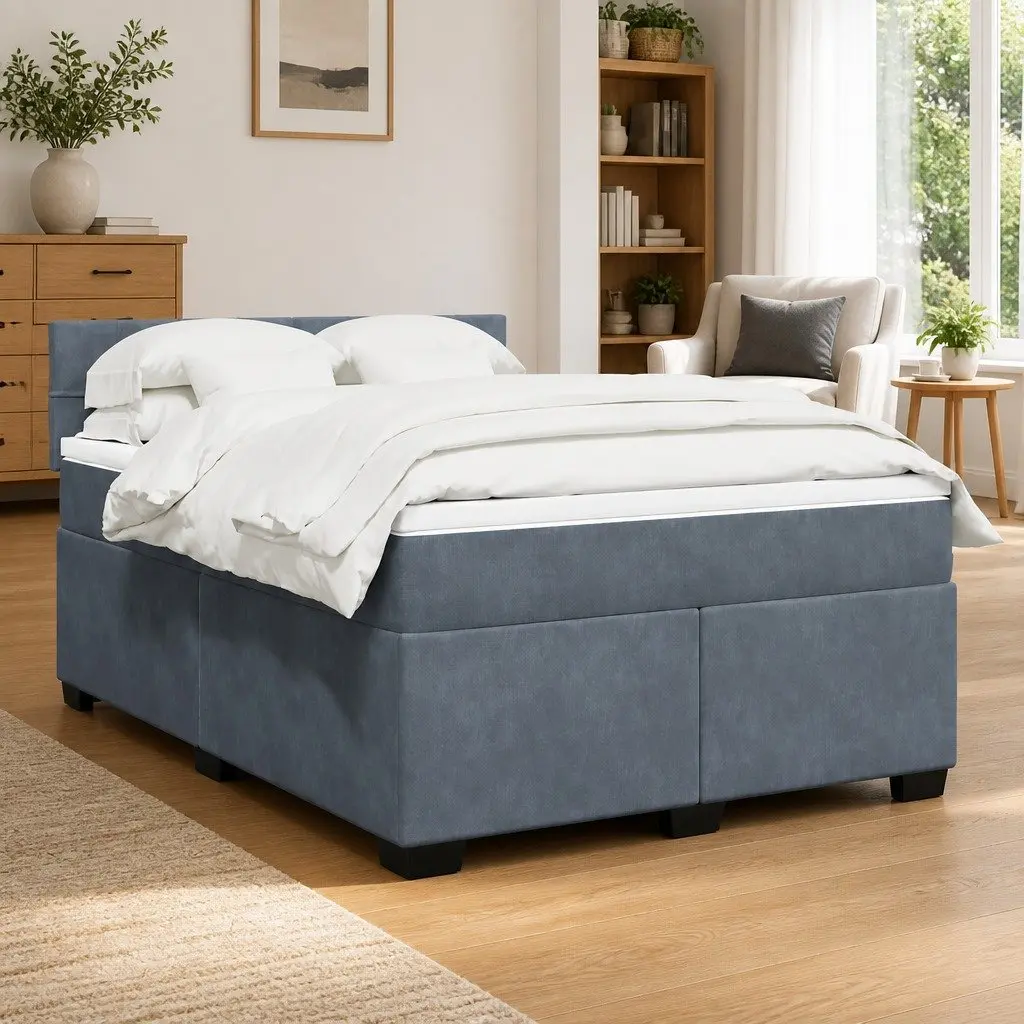 Pocket Spring Mattress Box Spring Bed in Queen Size