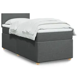 Durable King Single Box Spring Bed with Pocket Mattress