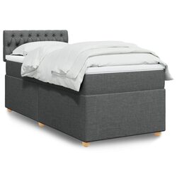 Durable King Single Box Spring Bed with Pocket Mattress