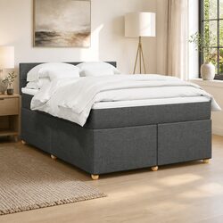 Superior Double Box Spring Bed with Pocket Mattress