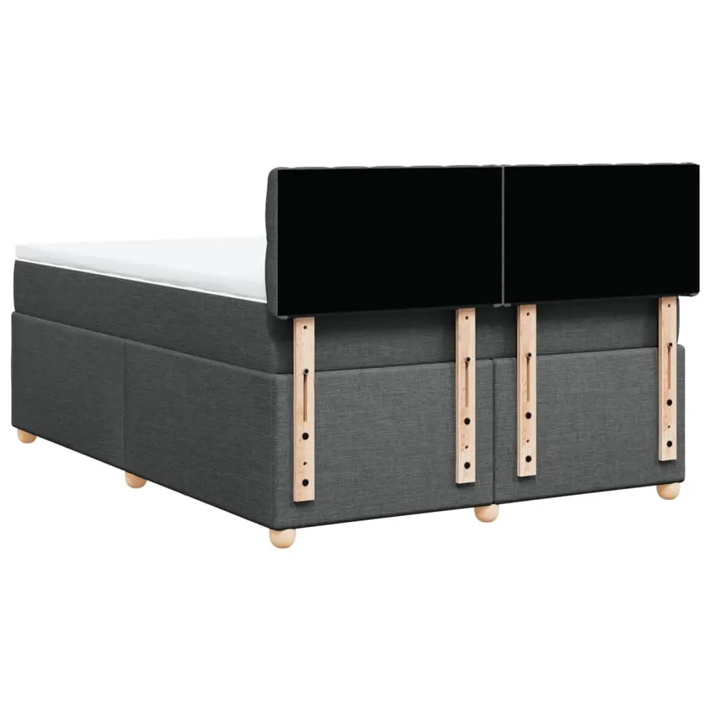 Queen Box Spring Bed with Pocket Mattress