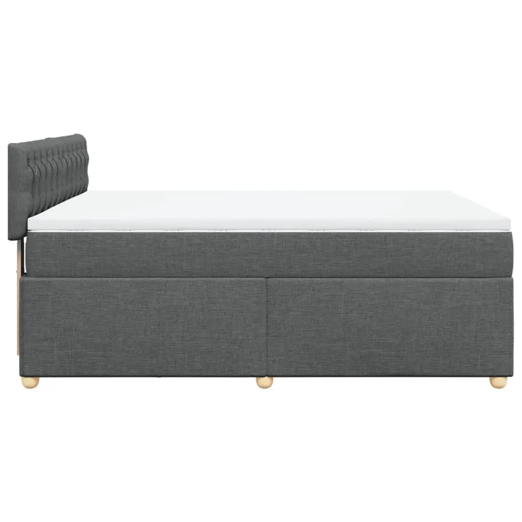 Queen Box Spring Bed with Pocket Mattress