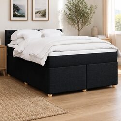 Premium Queen Box Spring Bed with Pocket Mattress