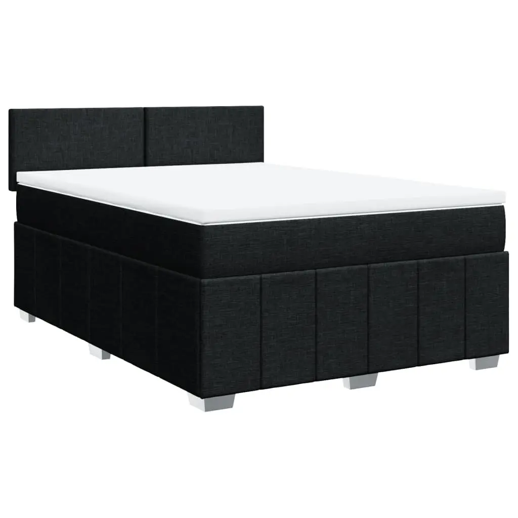 Double Box Spring Bed with Pocket Spring Mattress