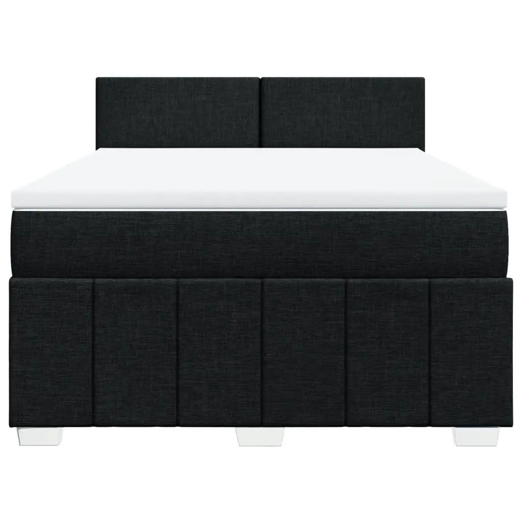 Double Box Spring Bed with Pocket Spring Mattress