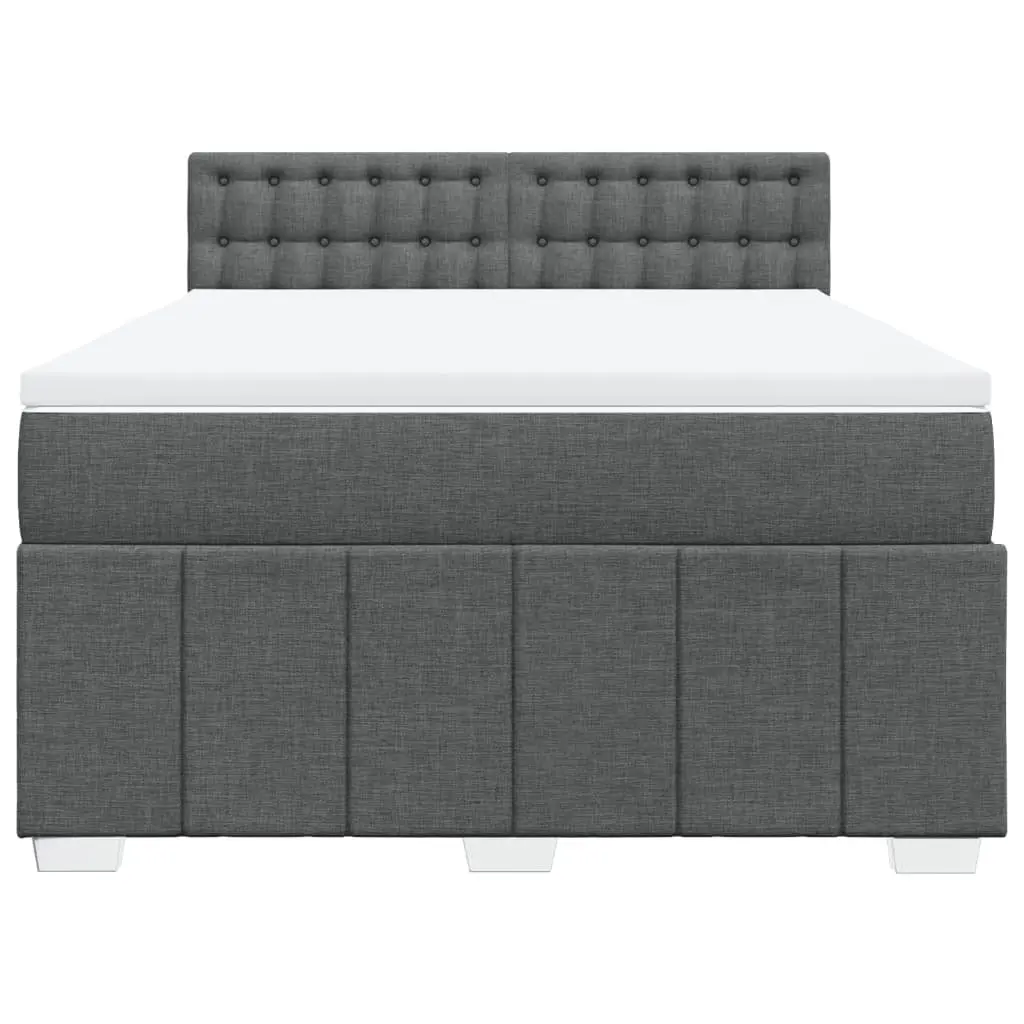 Double Box Spring Bed with Pocket Mattress