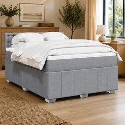 Quality Queen Box Spring Bed with Pocket Spring Mattress