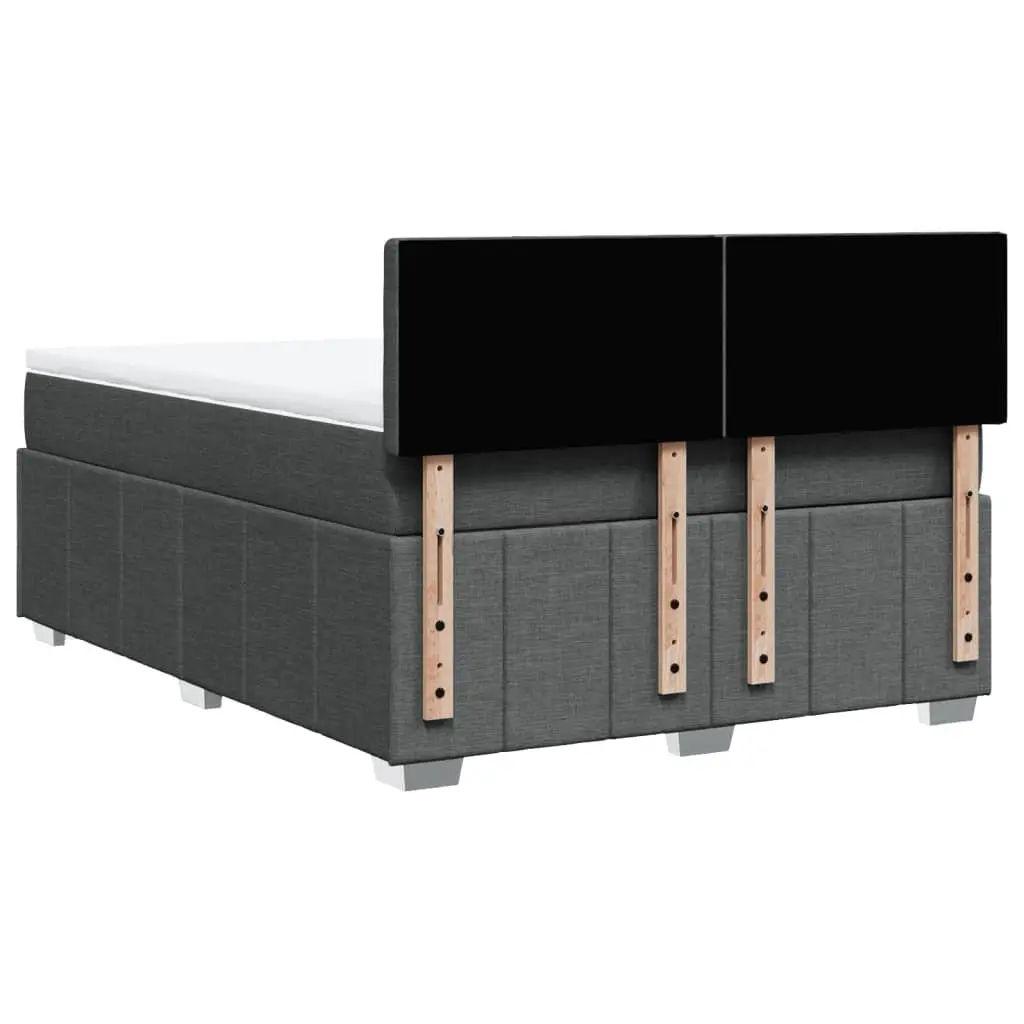 Queen Box Spring Bed with Pocket Spring Mattress
