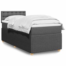 Premium King Single Box Spring Bed with Pocket Spring Mattress