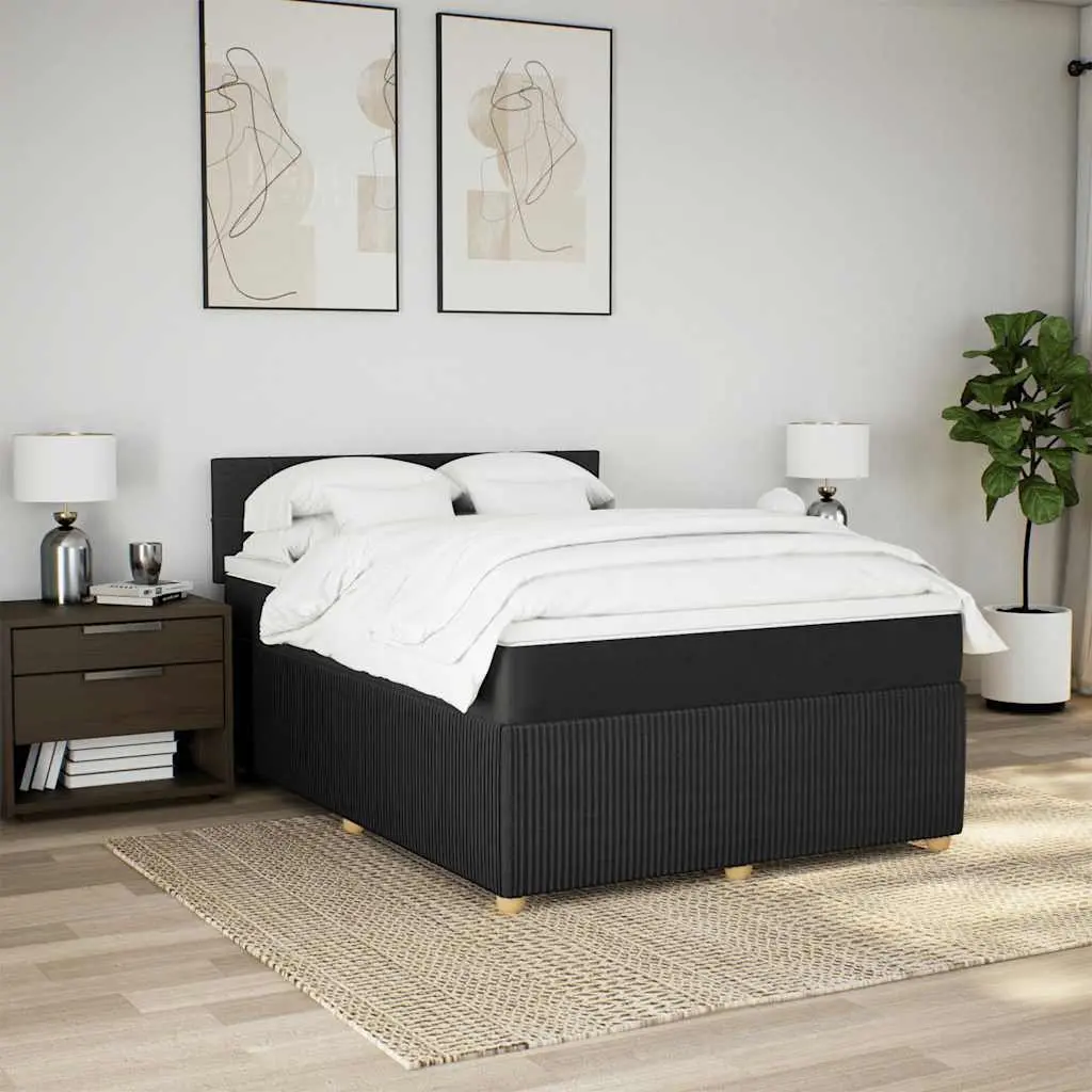 Double Box Spring Bed with Pocket Spring Mattress