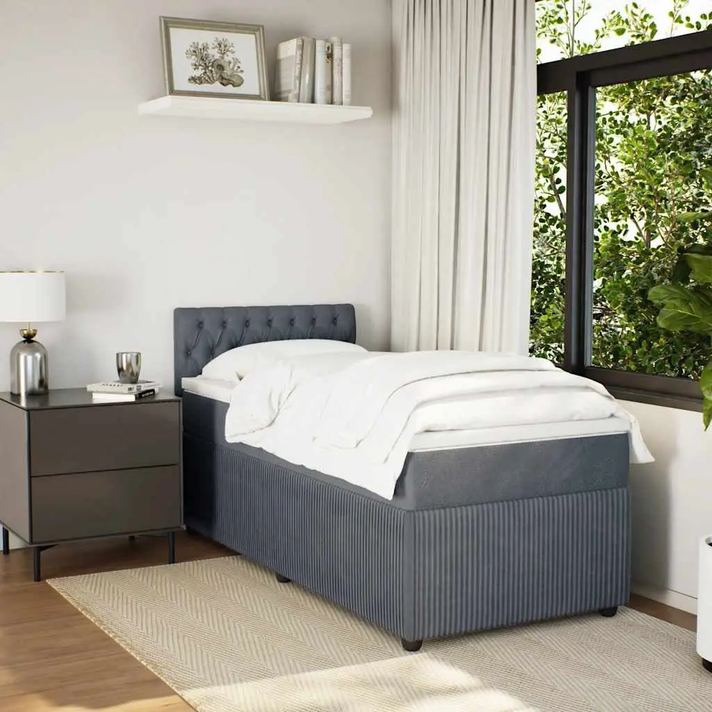 King Single Box Spring Bed with Pocket Mattress