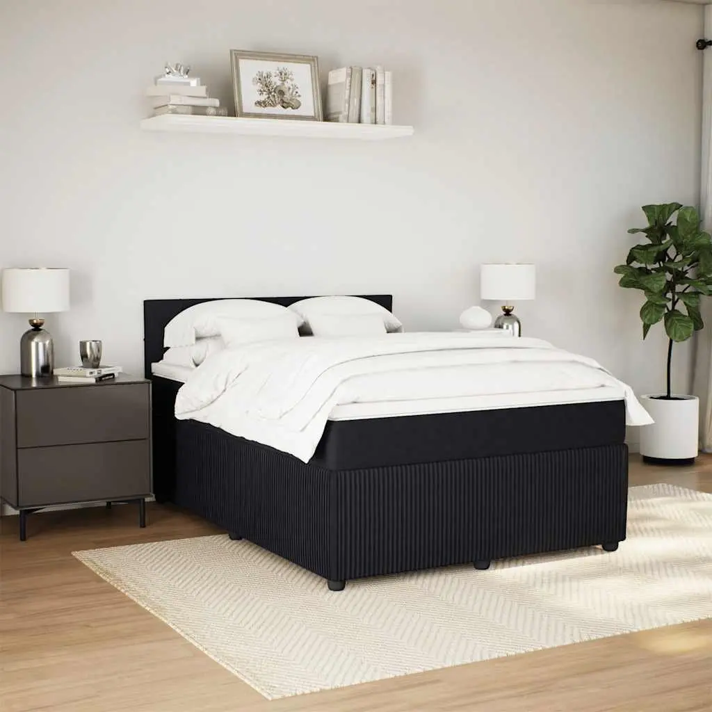 Double Box Spring Bed with Pocket Sprung Mattress