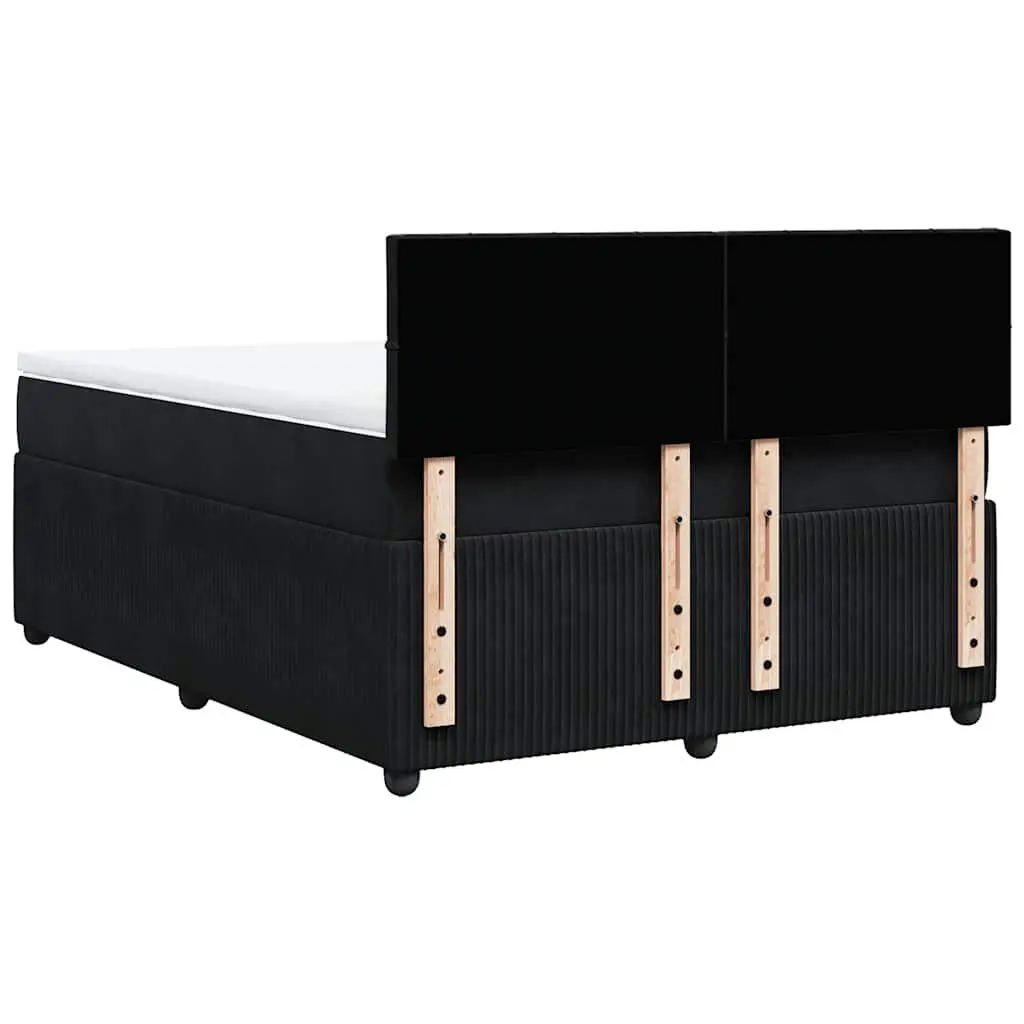 Double Box Spring Bed with Pocket Sprung Mattress