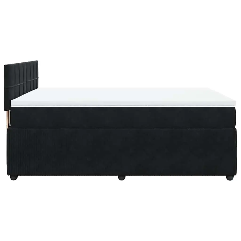 Double Box Spring Bed with Pocket Sprung Mattress