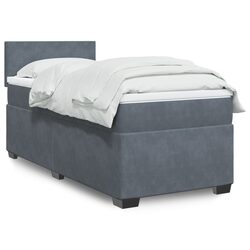 Durable King Single Box Spring Bed with Pocket Mattress