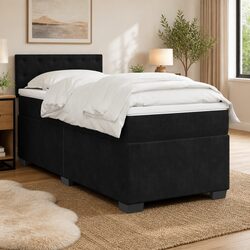 Stylish King Single Box Spring Bed with Pocket Mattress